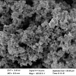 SEM image of 220061MF Magnetic fluid